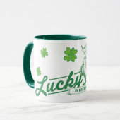 Dr. Seuss | Glücklicher Fox in seinen irischen Soc Tasse (Vorderseite Links)