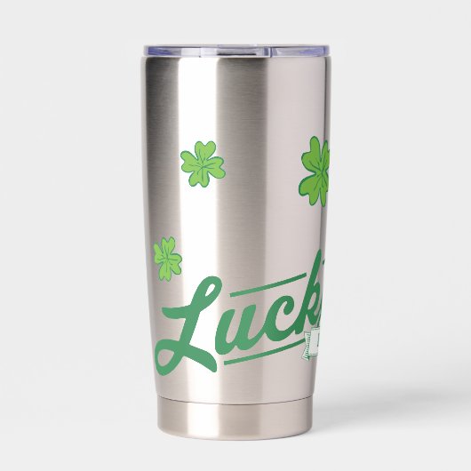 Dr. Seuss | Glücklicher Fox in seinen irischen Soc Thermobecher (Vorderseite)