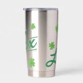 Dr. Seuss | Glücklicher Fox in seinen irischen Soc Thermobecher (Rechts)