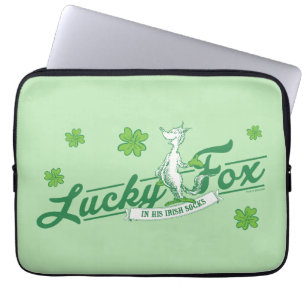 Dr. Seuss   Glücklicher Fuchs in seinen irischen S Laptopschutzhülle