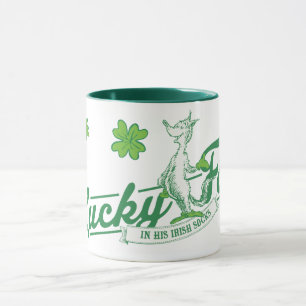 Dr. Seuss Glücklicher Fuchs in seinen irischen S Tasse