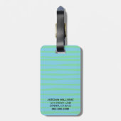 Dr. Seuss Green Eggs and | Friend & Sam-I-Am Gepäckanhänger (Rückseite vertikal)