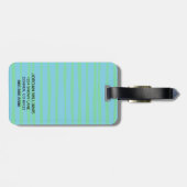 Dr. Seuss Green Eggs and | Friend & Sam-I-Am Gepäckanhänger (Rückseite horizontal)