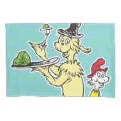 Dr. Seuss Green Eggs and | Friend & Sam-I-Am Kissenbezug (Vorderseite-Links)