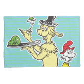 Dr. Seuss Green Eggs and | Friend & Sam-I-Am Kissenbezug (Vorderseite-Rechts)