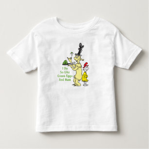 Dr. Seuss Green Eggs and   Friend & Sam-I-Am Kleinkind T-shirt