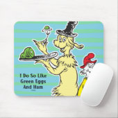 Dr. Seuss Green Eggs and | Friend & Sam-I-Am Mousepad (Mit Mouse)