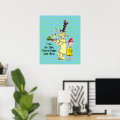 Dr. Seuss Green Eggs and | Friend & Sam-I-Am Poster (Heimbüro)