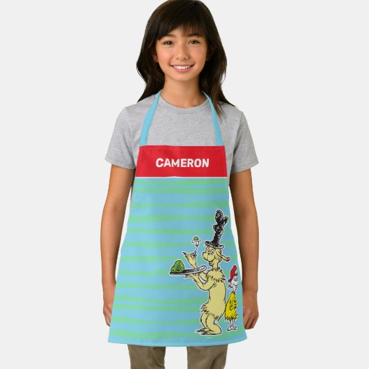 Dr. Seuss Green Eggs and | Friend & Sam-I-Am Schürze (Insitu)