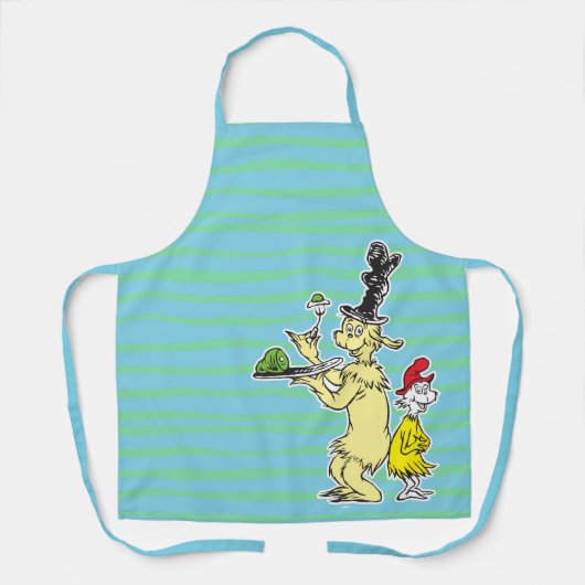 Dr. Seuss Green Eggs and | Friend & Sam-I-Am Schürze (Vorderseite)