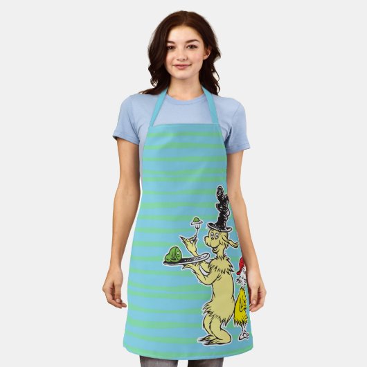Dr. Seuss Green Eggs and | Friend & Sam-I-Am Schürze (Getragen)