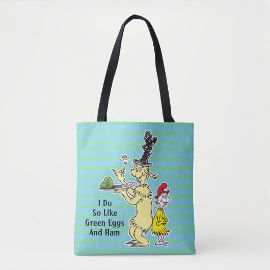 Dr. Seuss Green Eggs and | Friend & Sam-I-Am Tasche (Vorderseite)
