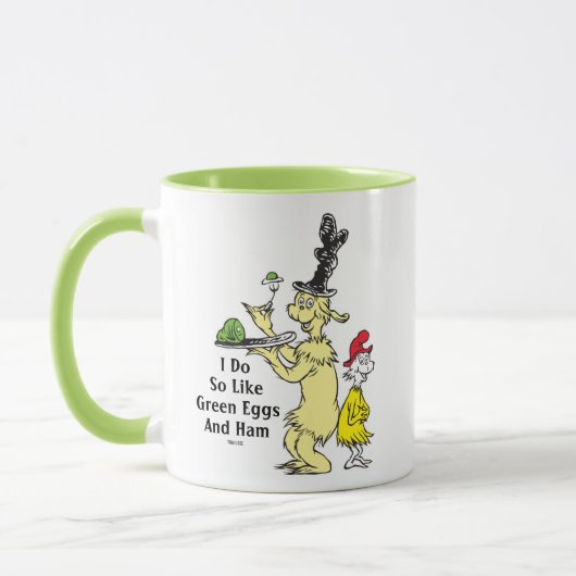 Dr. Seuss Green Eggs and | Friend & Sam-I-Am Tasse (Links)