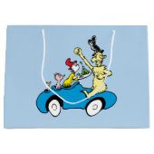 Dr. Seuss Green Eggs and Ham Charaktere im Auto Große Geschenktüte (Vorderseite)