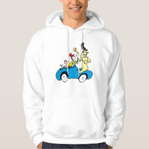 Dr. Seuss Green Eggs and Ham Charaktere im Auto Hoodie