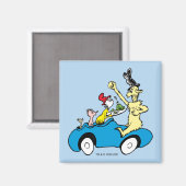 Dr. Seuss Green Eggs and Ham Charaktere im Auto Magnet (Vorderseite/Rückseite)