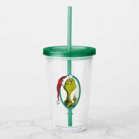 Dr. Seuss | Grinch Acryltrinkbecher (Vorderseite)