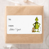 Dr. Seuss Grinch and Max Christmas Gift Tag (Insitu)