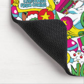 Dr. Seuss | Grinch Farbige Muster Mousepad (Ecke)