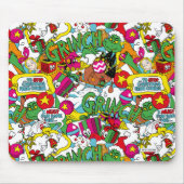 Dr. Seuss | Grinch Farbige Muster Mousepad (Vorne)