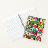 Dr. Seuss | Grinch Farbige Muster Notizblock (Innenseite)