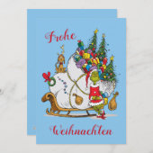 Dr. Seuss | Grinch - Foto Frohe Weihnachten (Vorne/Hinten)