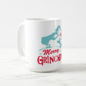Dr. Seuss | Grinch - Fröhliche Weihnachten Kaffeetasse (Vorderseite Links)