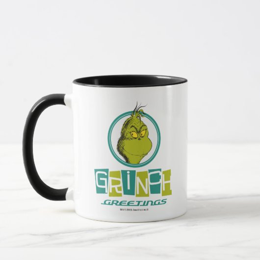 Dr. Seuss | Grinch Gruß Tasse (Links)