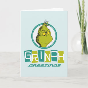 Dr. Seuss Grinch Grüße Feiertagskarte