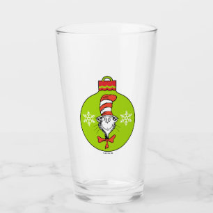 Dr. Seuss Grinch Katze im Hut-Ornament Glas
