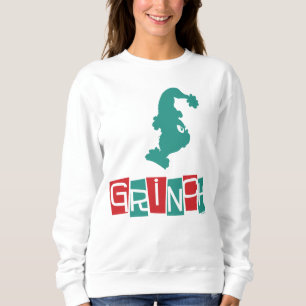 Dr. Seuss Grinch - Rot & Grün Sweatshirt