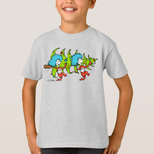 Dr. Seuss   Grinch   Thing One Thing Weihnachten T-Shirt