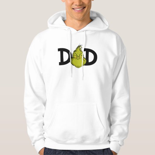 Dr. Seuss | Grinch Winter Birthday Vater Hoodie (Vorderseite)