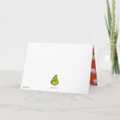 Dr. Seuss | Grinch Winter Geburtstag Karte (Rückseite)