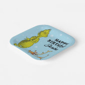 Dr. Seuss | Grinch Winter Geburtstag Pappteller (Gewinkelt)