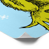 Dr. Seuss | Grinch Winter Geburtstag Poster (Ecke)