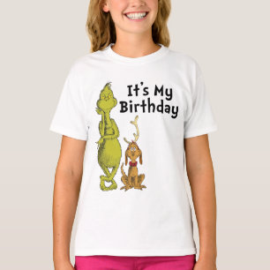 Dr. Seuss   Grinch Winter Geburtstag T-Shirt