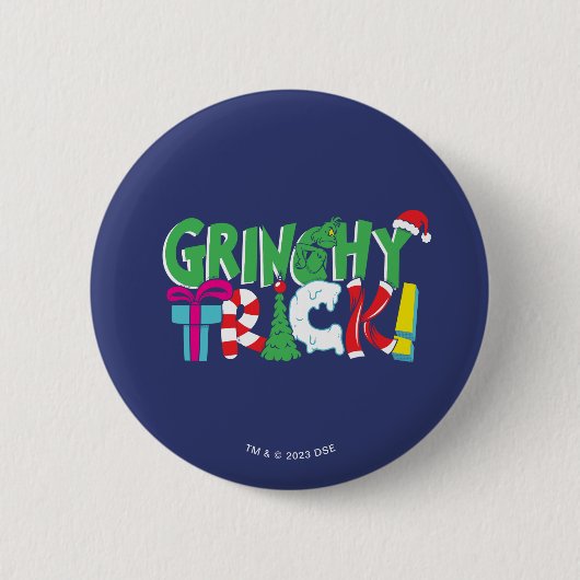 Dr. Seuss | Grinchy Trick Button (Vorderseite)