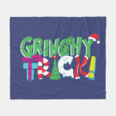 Dr. Seuss | Grinchy Trick Fleecedecke (Vorderseite (Horizontal))