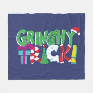 Dr. Seuss Grinchy Trick Fleecedecke