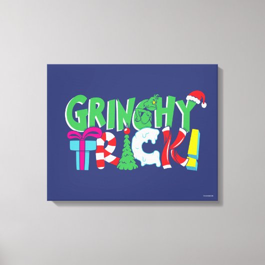 Dr. Seuss | Grinchy Trick Leinwanddruck (Vorderseite)
