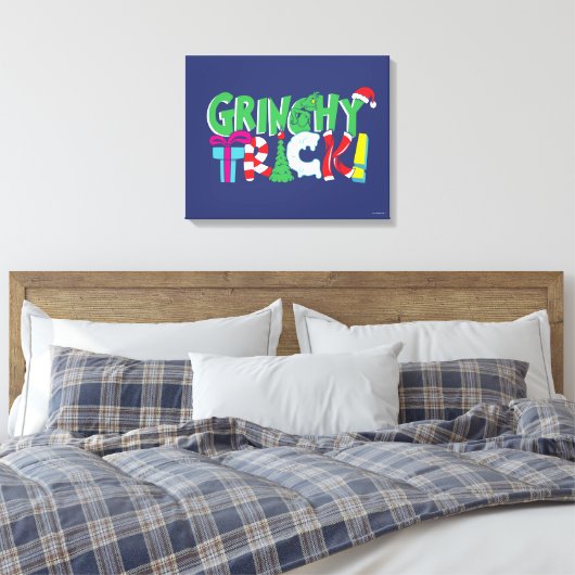 Dr. Seuss | Grinchy Trick Leinwanddruck (Insitu (Schlafzimmer))