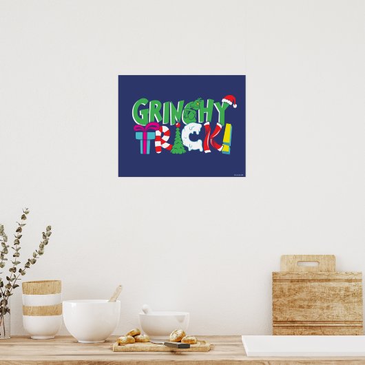 Dr. Seuss | Grinchy Trick Poster (Küche)