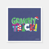 Dr. Seuss | Grinchy Trick Serviette (Vorderseite)