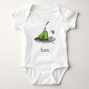 Dr. Seuss Grüne Eier mit Schinken Baby Strampler