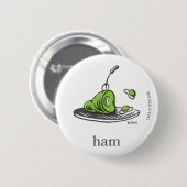 Dr. Seuss | Grüne Eier mit Schinken Button (Vorne & Hinten)