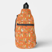 Dr. Seuss Grüne Eier mit Schinken Charakter-Muster Crossbody Bag (Vorderseite)