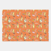 Dr. Seuss Grüne Eier mit Schinken Charakter-Muster Geschenkpapier Set (Vorderseite 3)