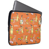 Dr. Seuss Grüne Eier mit Schinken Charakter-Muster Laptopschutzhülle (Vorne Rechts)