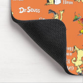 Dr. Seuss Grüne Eier mit Schinken Charakter-Muster Mousepad (Ecke)